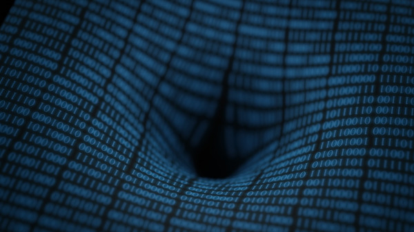 matrix code network dark